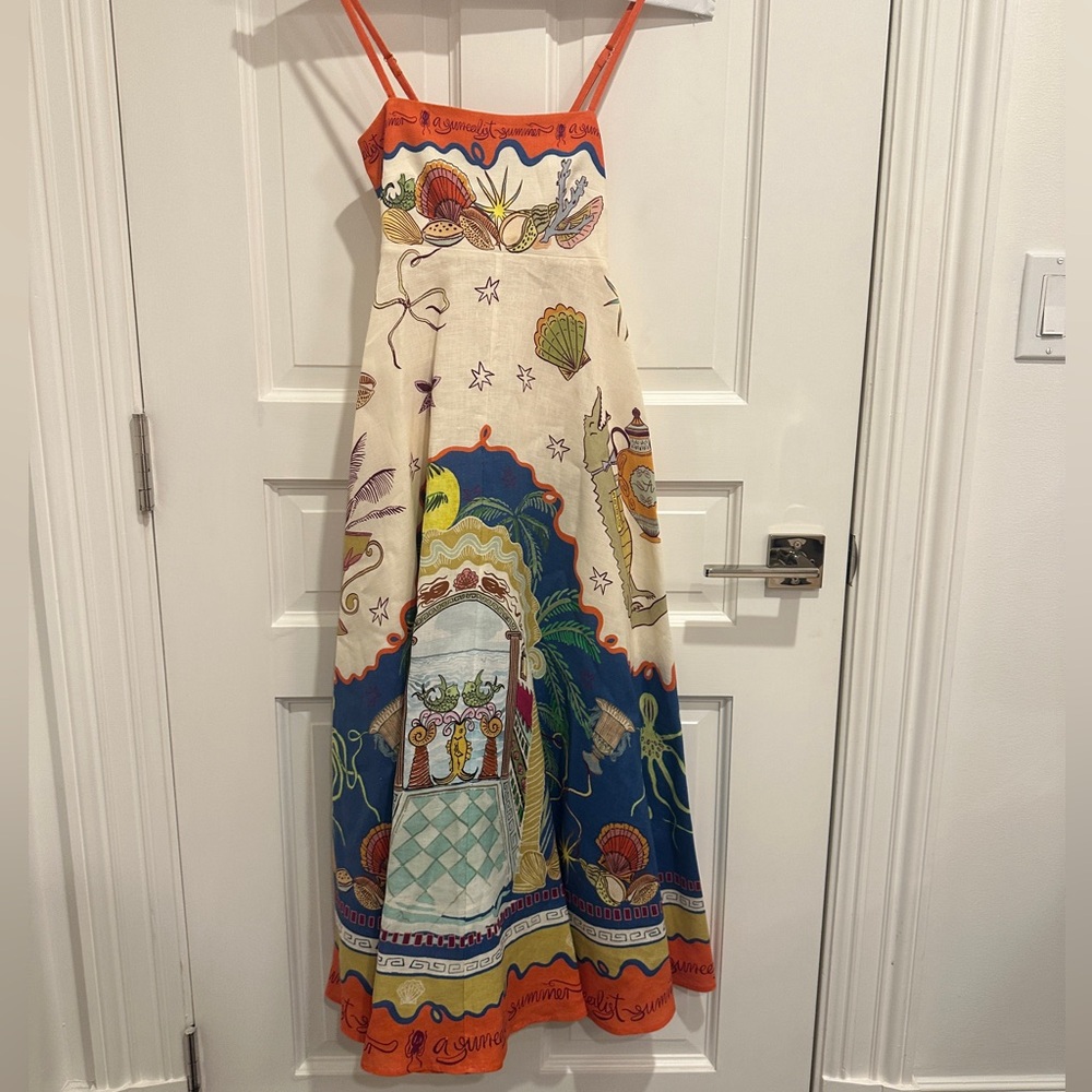 Alemais Surrealist Summer Sundress (size 0) - Picture 7 of 9